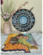 Devi - painted 33 rpm vinyl record with cover