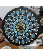 Oeil de l'Azur - CD peint à la main disque r crafts cd