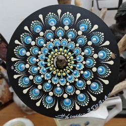 Eye of the Azure - Hand painted CD disc r crafts cd