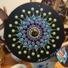 Nova - Hand-painted recycled CD – unique artistic creation - gift idea or decoration