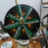 Solrane CD recyclé peint à la main – création artistique unique - idée cadeau ou décoration