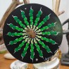 Ezik - Hand-painted recycled CD – unique artistic creation - gift idea or decoration