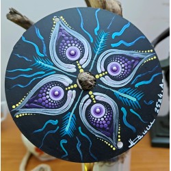 Nyx  - CD peint à la main disque r crafts cd