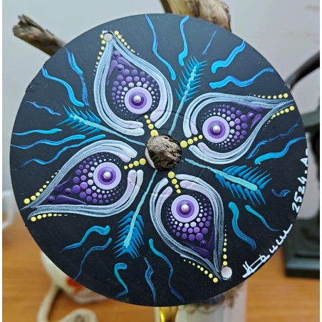 Nyx - Hand painted CD disc r crafts cd