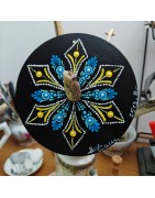 Saphiris  - Hand painted CD disc r crafts cd
