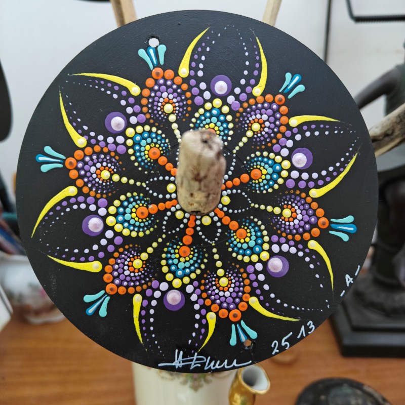 Stellaflore  - Hand painted CD disc r crafts cd
