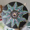 Az'Arath - Hand-painted recycled CD – unique artistic creation - gift idea or decoration