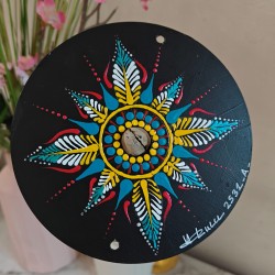 Yara-Sun - Hand painted CD disc r crafts cd