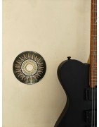 Xayaxa  - Art durable : disque vinyle 45t recyclé et peint à la main, idéal pour un intérieur original.