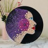 Éclyssa - disque vinyle 33t recyclé peint à la main – création artistique unique - idée cadeau ou décoration