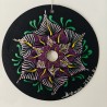 Oryka - CD recyclé peint à la main – création artistique unique - idée cadeau ou décoration