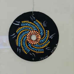 Azmir   -   CD peint à la main déco  disque r crafts cd