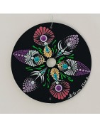 Véïna - Hand painted CD decoration disc r crafts cd