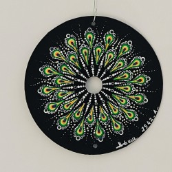 Niyal - CD peint à la main décoration disque r crafts cd