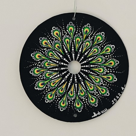 Niyal - CD peint à la main décoration disque r crafts cd