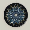 Yaku - Hand-painted recycled CD – unique artistic creation - gift idea or decoration