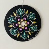 Teyma -  CD recyclé peint à la main – création artistique unique - idée cadeau ou décoration