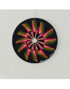 Yurni - Hand-painted recycled CD – unique artistic creation - gift idea or decoration