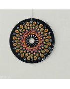 The Niyal - Hand-painted recycled CD – unique artistic creation - gift idea or decoration