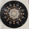 Solstice d'Ambre - disque vinyle 33t recyclé peint à la main – création artistique unique - idée cadeau ou décoration