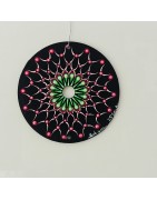 Yaruni - CD recyclé peint à la main – création artistique unique - idée cadeau ou décoration