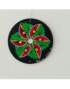 Tivae - Hand-painted recycled CD – unique artistic creation - gift idea or decoration