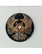 Ixuël - CD peint à la main décoration disque r crafts cd