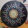 Astraea - disque vinyle 33t recyclé peint à la main – création artistique unique - idée cadeau ou décoration