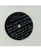 Legend - Hand-painted recycled CD – unique artistic creation - gift idea or decoration