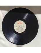 Amber Solstice - unpainted side - can be listened to with a record player