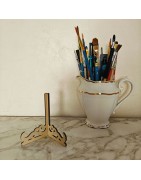 Wooden CD holder - CD display stand