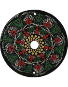 Xoltec - Hand-painted recycled CD – unique artistic creation