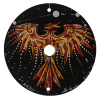 Aries  - Hand-painted recycled CD – unique artistic creation