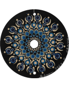 Orwyn - Hand-painted recycled CD – unique artistic creation