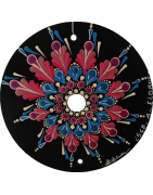 Eldros - Hand-painted recycled CD – unique artistic creation