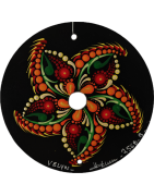 Velyn - Hand-painted recycled CD – unique artistic creation