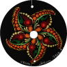 Velyn - Hand-painted recycled CD – unique artistic creation