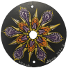 Neyla - Hand-painted recycled CD – unique artistic creation