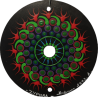 Zyphra - CD recyclé peint à la main – création artistique unique