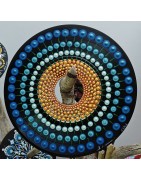 Ignalya - disque vinyle 45t recyclé peint à la main – création artistique unique - idée cadeau ou décoration