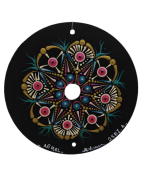 Nyrel - Hand-painted recycled CD – unique artistic creation