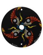 Rivon - Hand-painted recycled CD – unique artistic creation