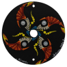 Rivon - Hand-painted recycled CD – unique artistic creation
