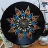 Khalys - disque vinyle 33t recyclé peint à la main – création artistique unique - idée cadeau ou décoration