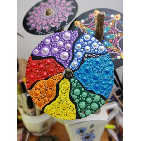 Solün - Hand painted CD disc r crafts cd